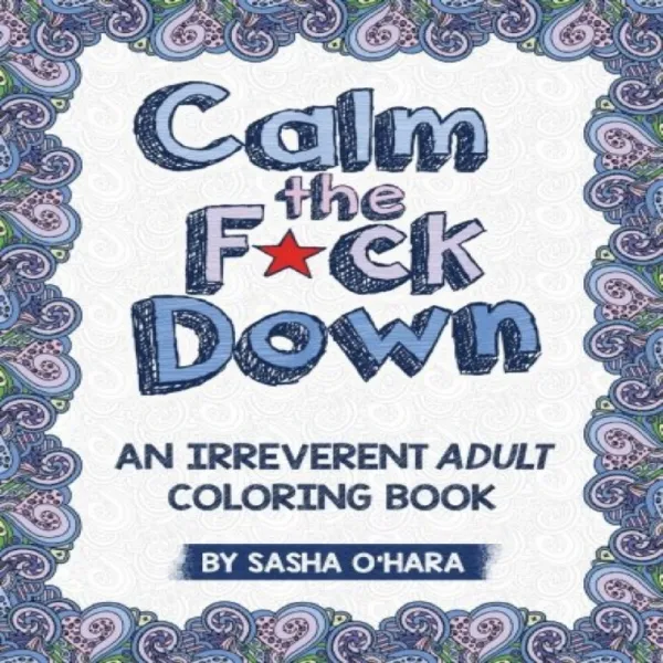 coloring books 컬러링북 색칠 도안 태교 추천 씨x 차분해지자 52쪽 (비속어 아님) 스트레스 완화, 도서