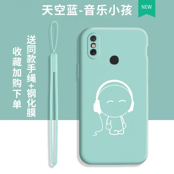 나르샤상점 쇼오미 8핸드폰케이스 보호경 헤드 XIAOMI 똘마니 M1803E1 경량 XM18 XM8 작은 수수께끼
