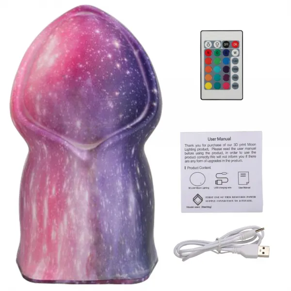 Newkbo 16 색 3d 인쇄 유령 밤 빛 Usb 충전식 Led 크리 에이 티브 원격 제어 빛 홈 장식 조명 램프 01_large 오류시 연락주세요