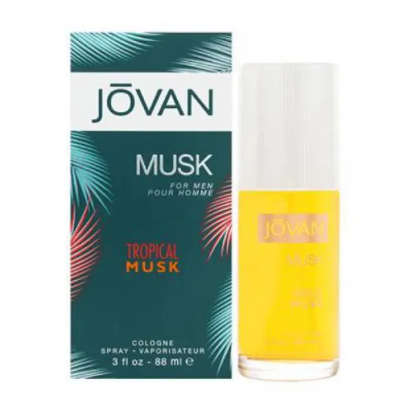Jovan Tropical Musk by Coty for Men 3.0 oz Cologne Spray
