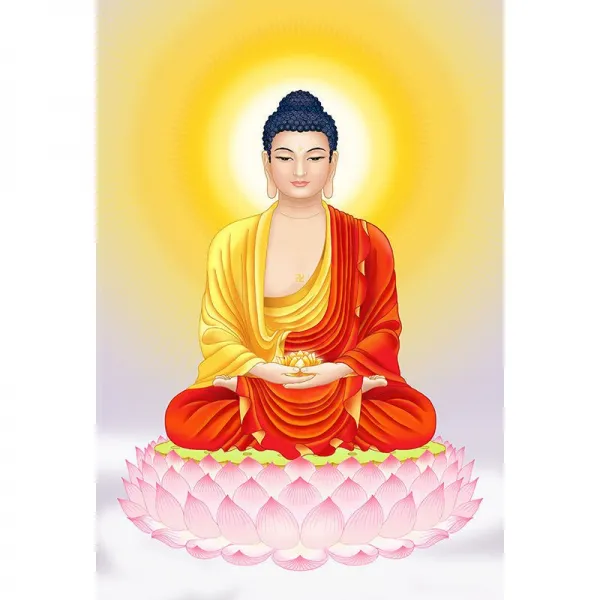 FUYUXIN 석가모니부처님 불상 부처를 모시다 DIY 보석십자수 인테리어 3D 전체수 /세트 220330437