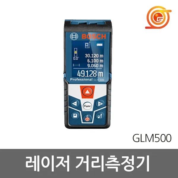 보쉬 GLM500 레이저거리측정기 GLM50후속 50m측정 면적 부피측정