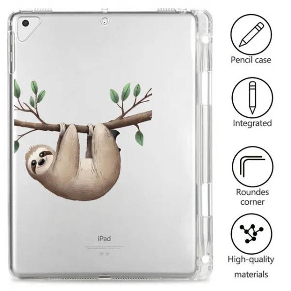 아이패드케이스 태블릿캐이스 iPad 프로 12.9 귀여운 나태 패턴 iPad 케이스, 06 GIP-2024229