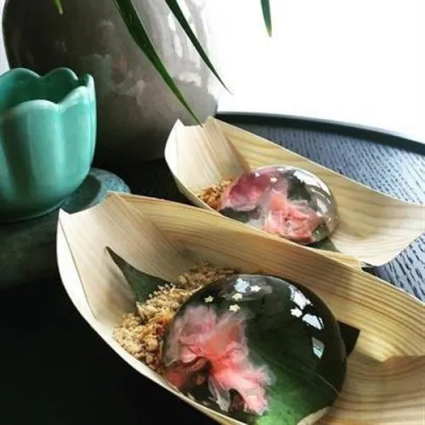 디저트 접시 트레이 일회용 접시를 작은 사이즈 케이스 목선 제과 호텔 친환경 배는 나무 토막을 접시식 초밥 접시일 배, 오류 발생시 문의 ( 해외직구전문몰 )