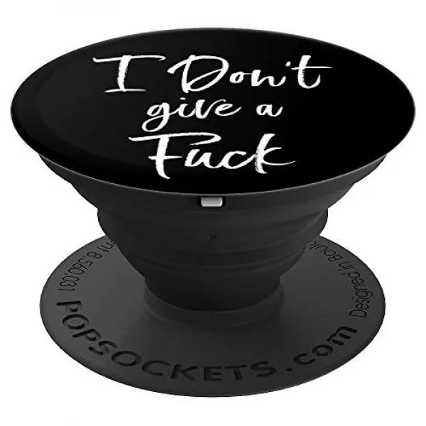 나는 성교를하지 않습니다 웃긴 서약 저주 모독 난교 Cuss Word PopSockets 그립과 전화 및 태블릿 용 스탠드 Funny Potty, 단일상품, 단일상품