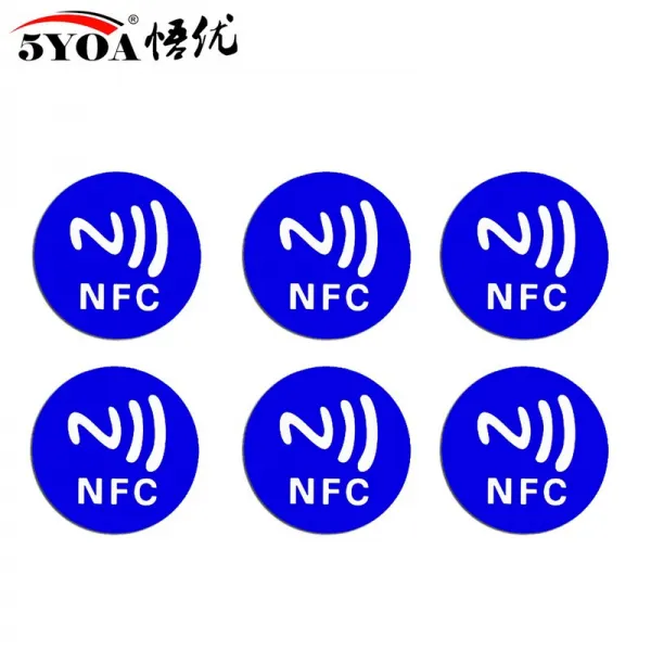 습득 nfc 스티커 화 웨 이 터치 여러 스크린 협동 스티커 지름길 자동화 컴퓨터 노트북 태그 ntag213 메 탈 및 일반 hw 메 탈 블 루 nfc 스티커 6 개, 상세페이지 참조, 상세페이지 참조