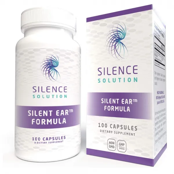Sinent Ear Formula 사일런트 이어 포뮬라 이명 귀울림 100캡슐, 1개