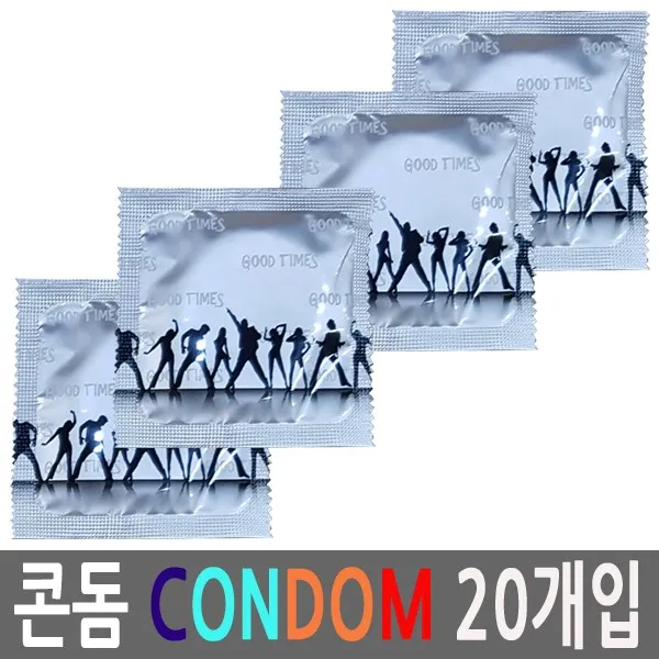 디에프아이 굿타임스무스 대용량콘돔 20개 일반형콘돔대용량콘돔, 1개, 20개입