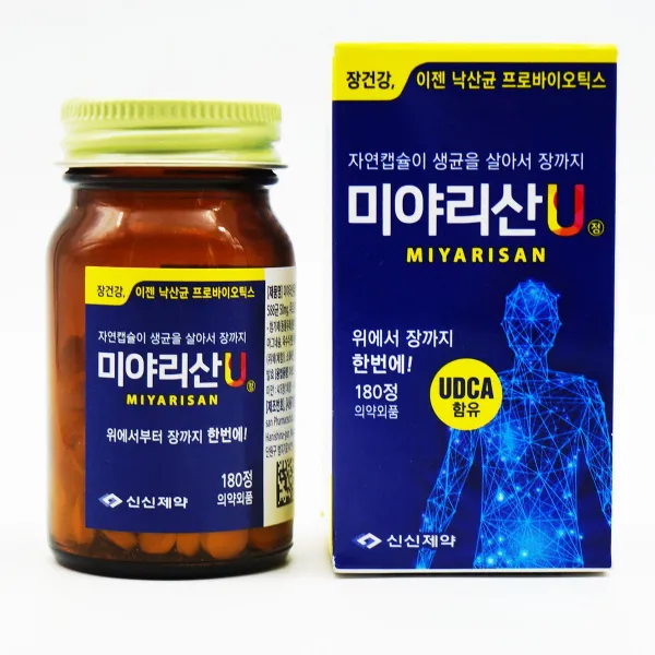 미야리산U 낙산균 프로바이오틱스 미야리산 180정, 1개
