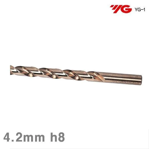 MNQ567581와이지원 코발트드릴 (팩(10EA)) 4.2mm h8 33 135 공작 드릴날 드릴기리