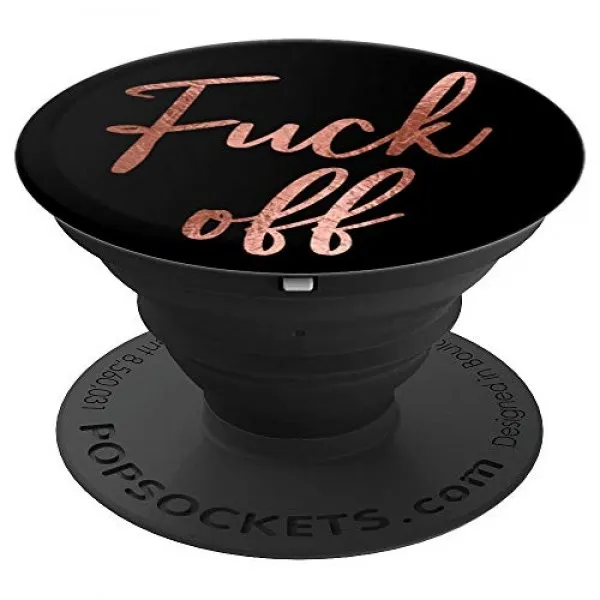 성교 오프 - 귀여운 재미있는 아이러니 인용 여성 - 전화 및 정제를위한 PopSockets 그립과 스탠드를 맹세, 단일상품, 단일상품