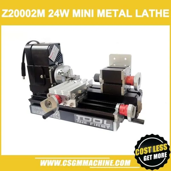 Z20002M 24W 금속 미니 선반 // 24W 20000rpm 교훈적인 금속 선반 기계, 한개옵션