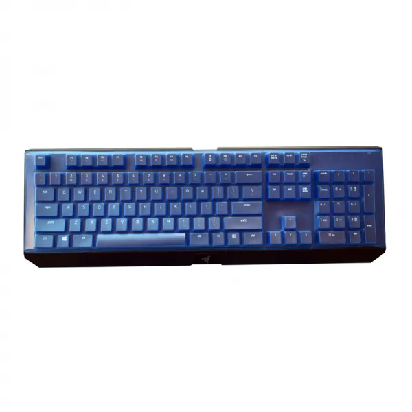 레이빈컴퍼니 보호필름 뇌사 RAZER 블랙 과부 거미 X 환채판 기계 키보드 엘리트 버전 RGB 게임용 게임 X스탠다드, 1, 투명 채색 블루