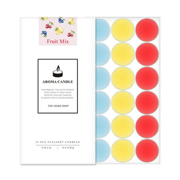 제습 공기정화 아로마 티라이트 18P 4종 캔들 럭키주니네, 럭키주니상점 종합(All)