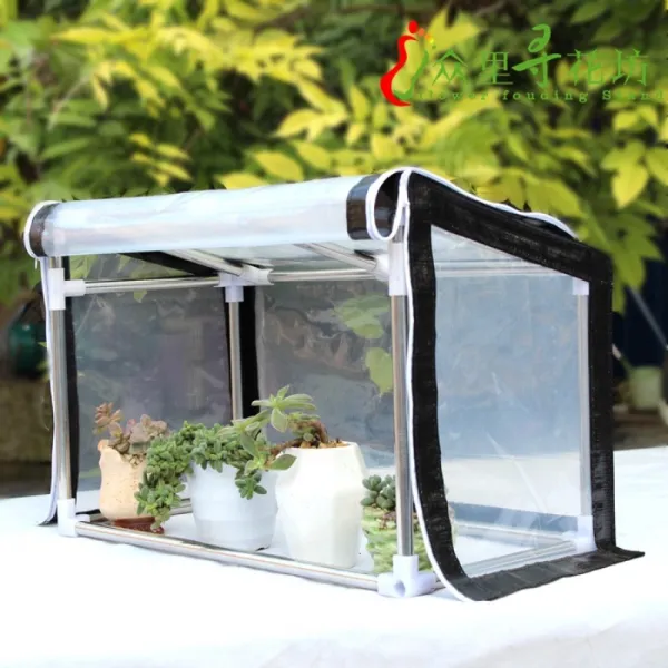 조립식 가정 다육이 소형비닐 미니 옥상 온실 하우스 80x30개