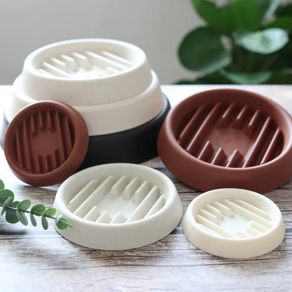 과습방지 플라스틱 화분받침 화분 물받침대 대형 원형 토분 물받이, 과습방지 화분받침, 21호(커피)