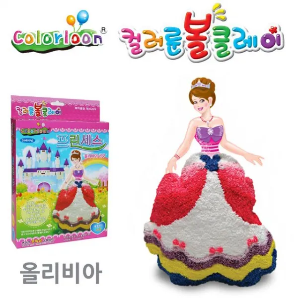 볼클레이 올리비아 공작완구 점토놀이 찰흙 도우 숫자공부 mhdb