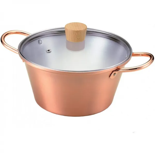 타나베 손잡이 헌데 구리의 조림 냄비 20cm 4529, 단일상품, 단일상품
