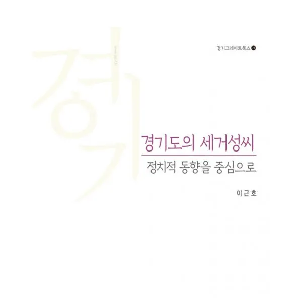 경기도의 세거성씨 : 정치적 통향을 중심으로, 맑은샘(김양수)