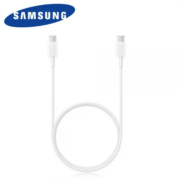 삼성 삼성정품 패키지 갤럭시노트10 S10 5G CtoC 고속충전케이블 USB Type-C to PD케이블 1M, 1개, 화이트