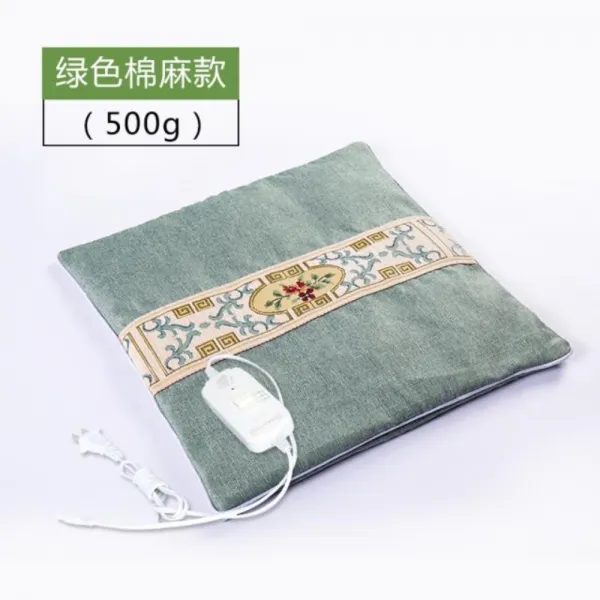 소파온열매트 전열 사무실 가정용 미니전기매트, 42x42-SI, F.벨그린린넨500g(전열)-VFK