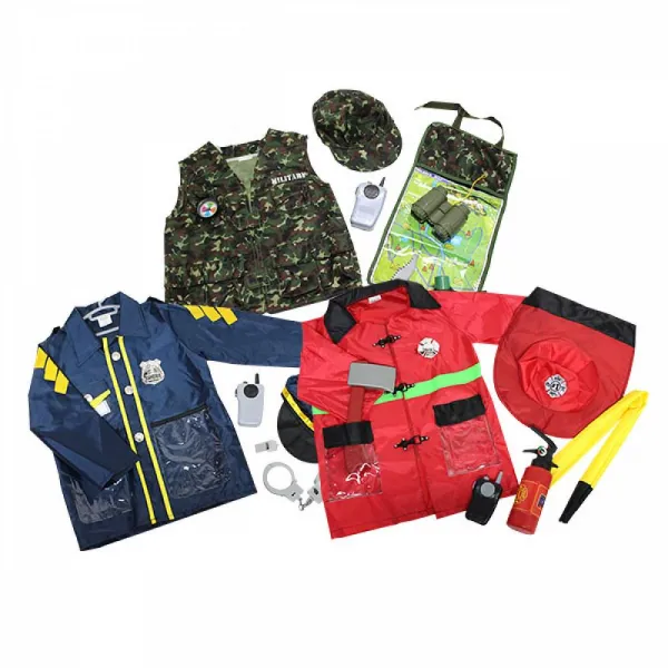 역할영유아 역할의상긴급출동3종