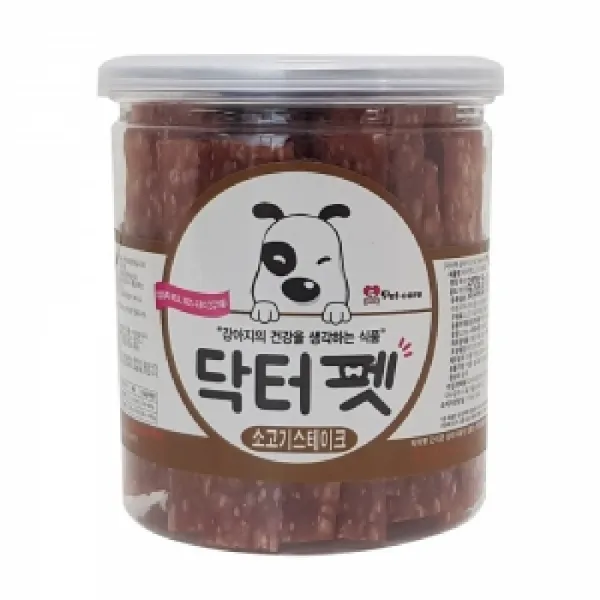 피디엠에스샵_닥터펫 소고기 스테이크 200g(통)+pdms픞, ★이상품만족해요!!, ★이상품만족해요!!