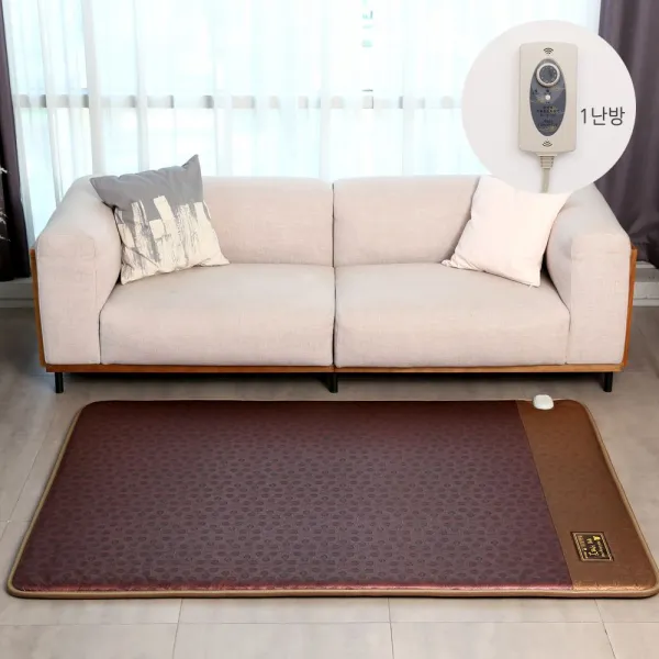 라앤다 [한일자연꿈 엔틱전기매트 침대바닥공용140X195CM1난방 ] 겨울용품 겨울가전 매트 방석, 엔틱-피올라_140cmx195cm(1난방) 선택