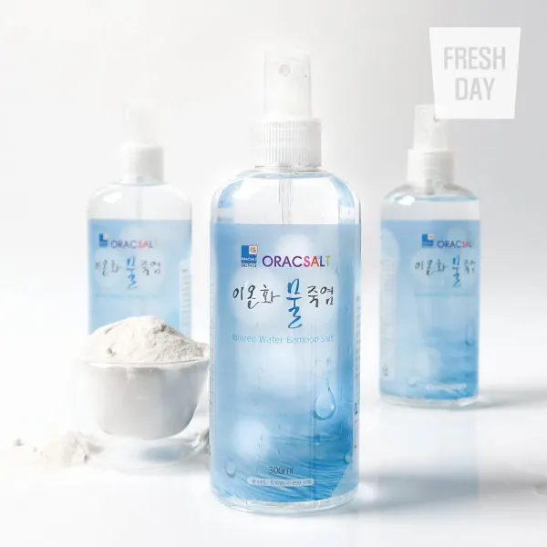 프레시데이 깔끔한 짠맛 신안 프리미엄 이온화 물죽염, 5병, 300ml