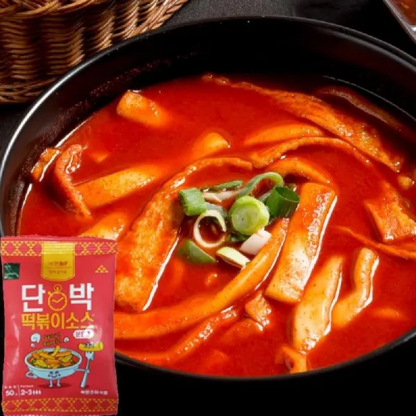[ALN_1273504] 단박떡볶이분말 50g X 100ea 떡볶이양념분말 떡볶이소스가루 소스 떡볶이가루 떡볶이양념가루, 단일상품
