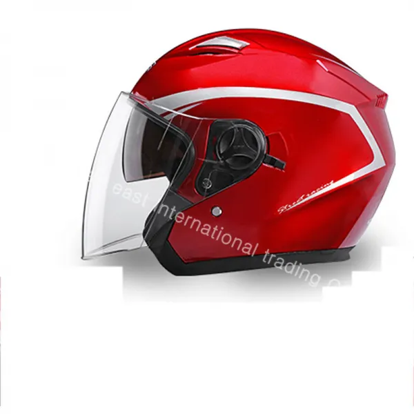 Xn겨울 남녀 방풍 오토바이 헬멧mq2307 레드