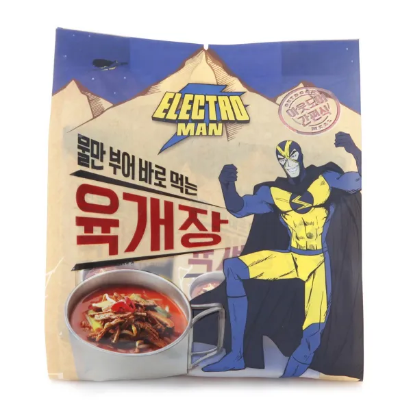 일렉트로맨 육개장5입, 단일상품