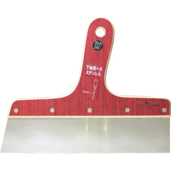10. 사카즈메 제작소(Sakazume Tools) SS 밑바탕용 스텐헤라 0.4mm 두께245mm B00BOZKB86, 245mm_One Color