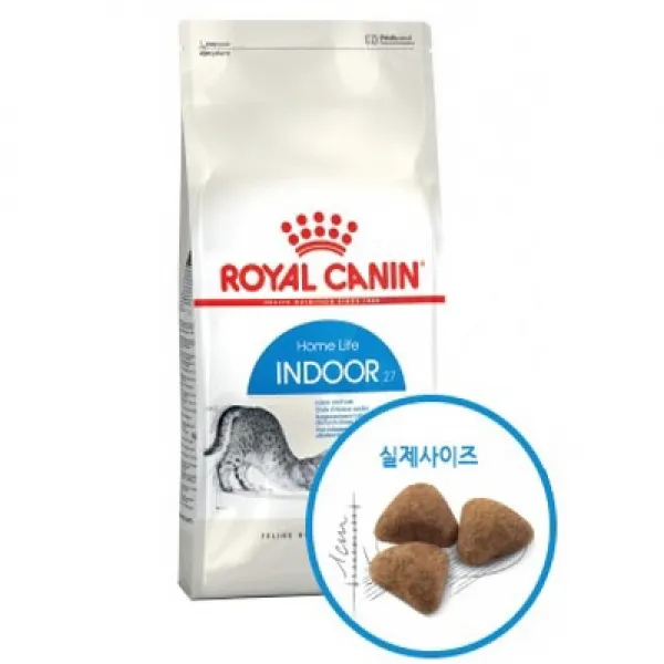 로얄캐닌 인도어 4kg 고양이사료 애묘사료, 1개