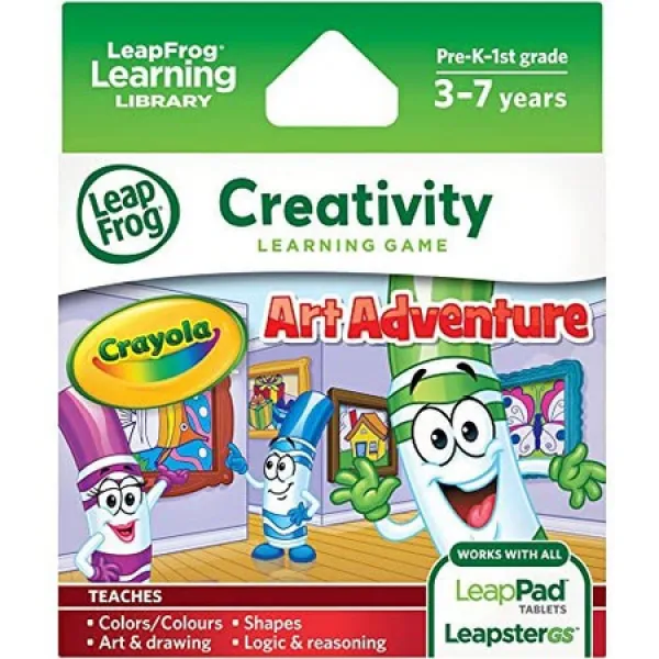 LeapFrog 비약적인 기업 탐험가들은 게임 크레올라 미술 모험을 배운다. PROD820005561, One Color