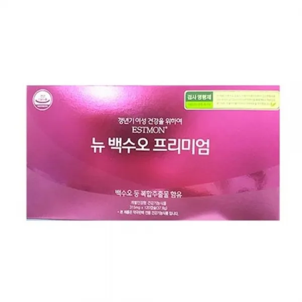 뉴 백수오 프리미엄 120정 1세트 식품의안전처인증 자연건강 imya, 1개