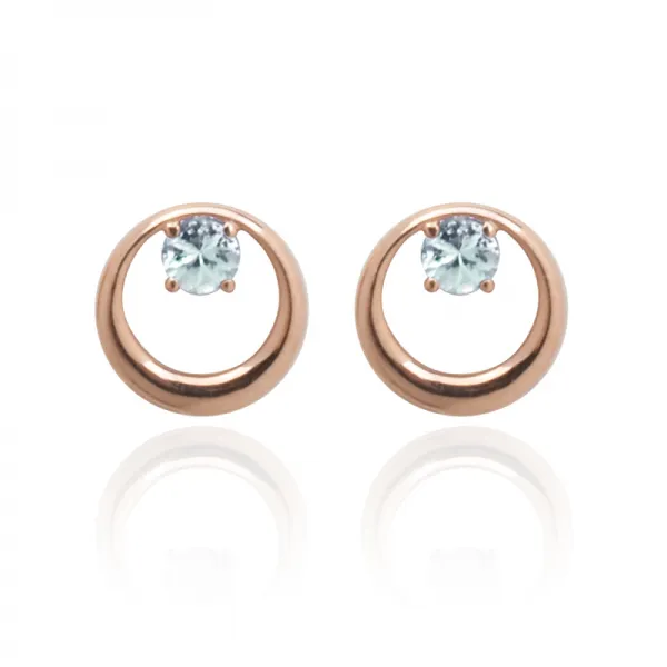 14k 03월 하현달 귀걸이