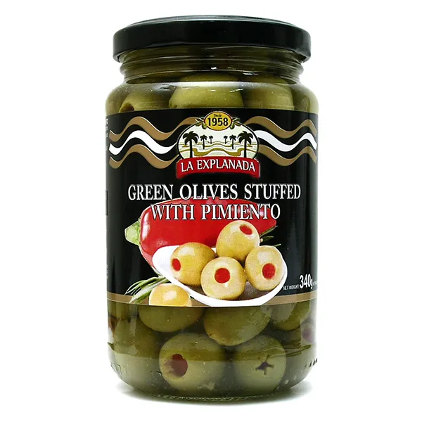 엑스플라나다 그린올리브 피멘토 340g, 12개