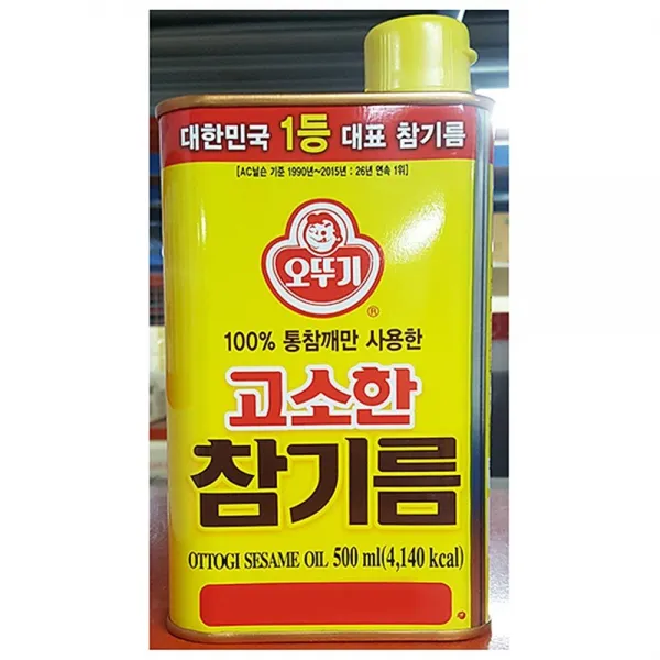 업소용 식당 식자재 재료 오뚜기 고소한참기름 500g, 밤도깨비 1