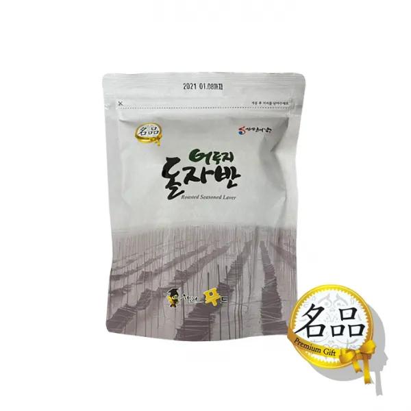 해남김 어두지 돌자반 60g 단품 낱개, 1개