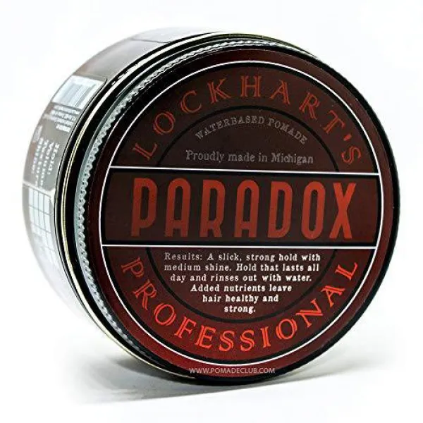Lockharts Paradox Water Based Pomade 3.7oz 록 하트의 역설적/8991589, 상세내용참조