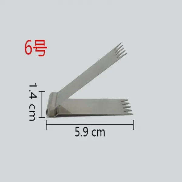 달고나세트 밀가루간식 몰드 디저트 모양 베이크 수공 하트 펜치 주방 바람기 국수 재료 요리사 빵, T07-6사이즈 낱개-K51
