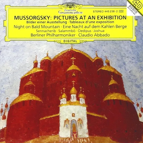 (수입CD) Mussorgsky - Pictures At An Exhibition/ Claudio Abbado (무소르그스키 : 전람회의 그림), 단품