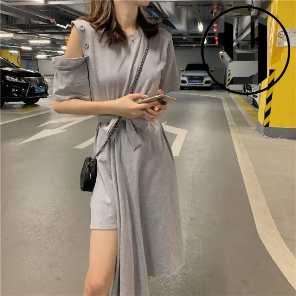 데일리룩 원피스 여름 일상복 여자 캐주얼 면스판