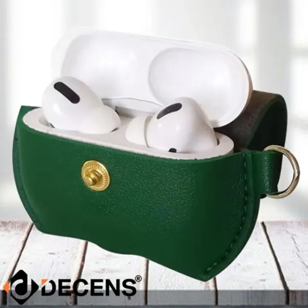  천삼백케이 데켄스 데켄스 에어팟프로 3세대 가죽 파우치 태슬 키링 케이 A068 에어팟프로 옐로우