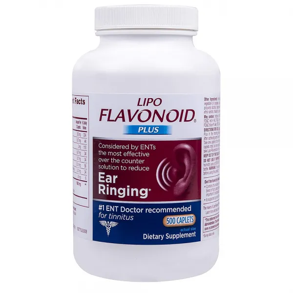 Lipo Flavonoid Plus Ear Ringing Tinnitus 이명 귀울림 귀 건강 500정, 1개