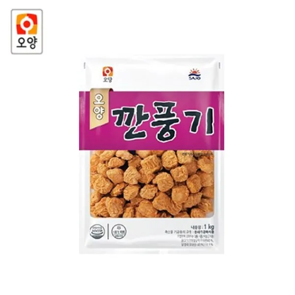 베스트식품_유배 사조오양 사조 깐풍기1kg x10개, 단품/단품