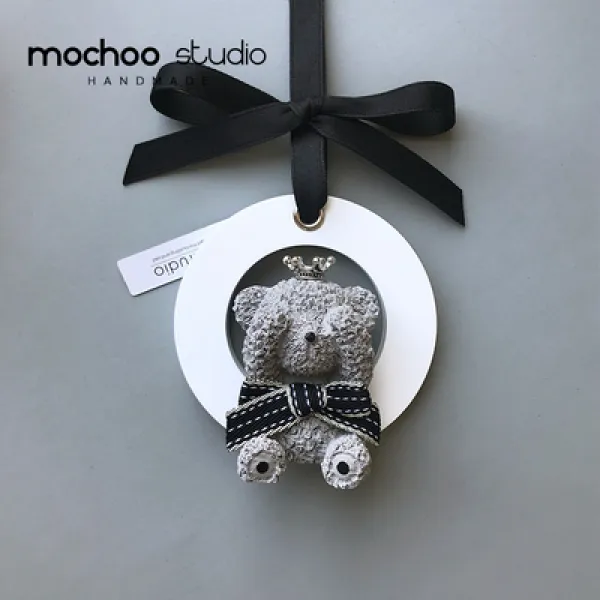 Ocean Blue Whale Kitty 차량용 방향성 석고 옷장 디퓨저 장식품 수공 E