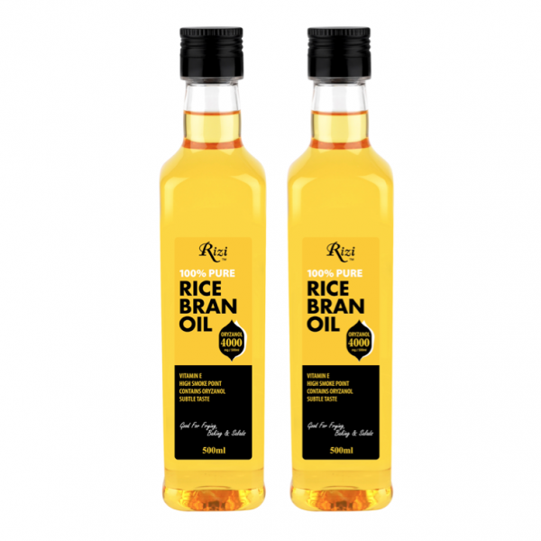 리지 현미유 100% PURE, 2개, 500ml