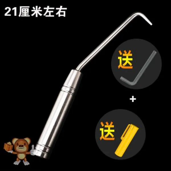 테리존 철근공 연장 레이스 심강 수동 막건 띠축 계승함 자말뚝, 스테인리스 스틸 전장 21cm 꾐에